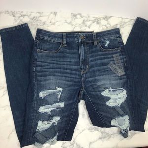 American eagle high rise Jeggings NWOT 10 skinny
